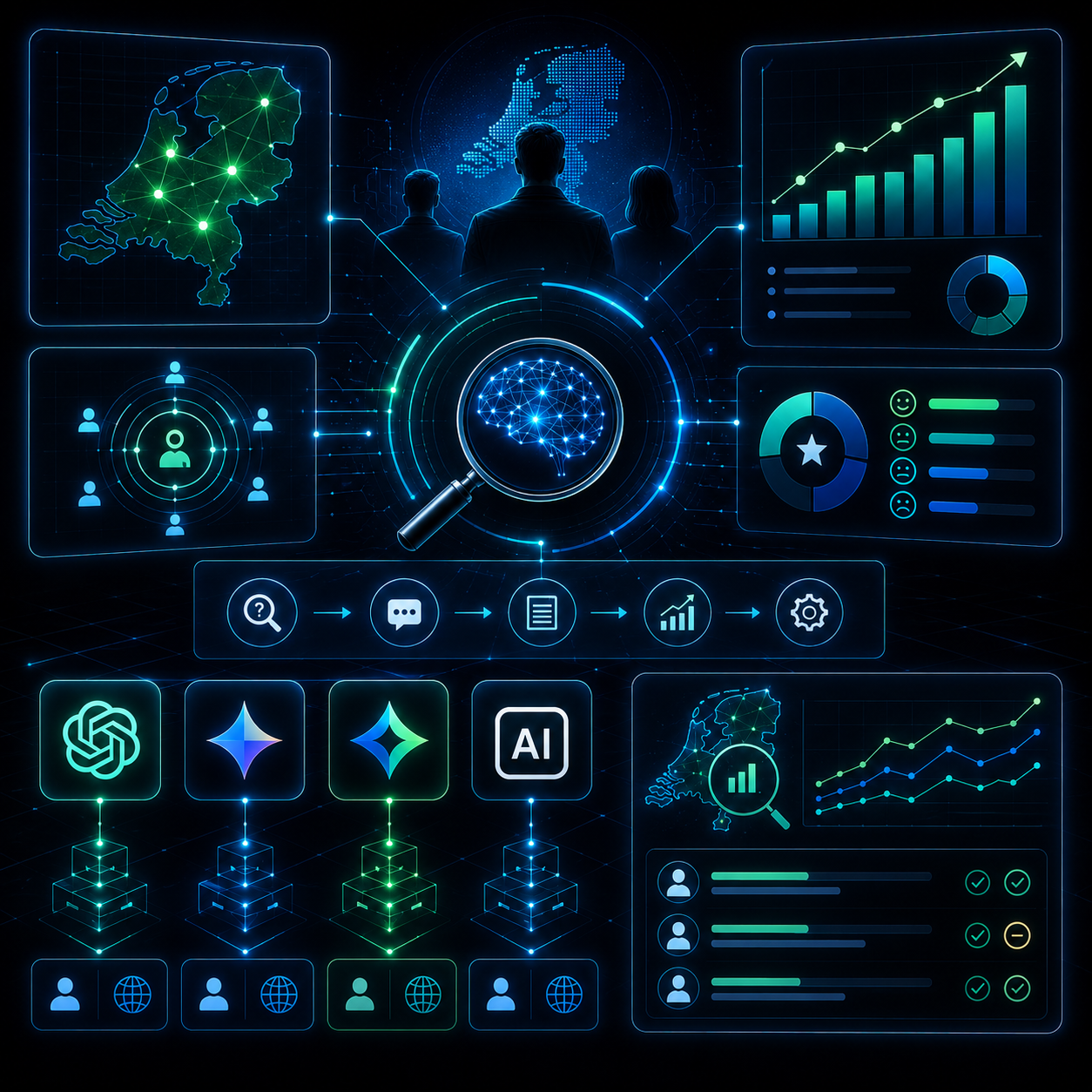 AI visibility measurement dashboard โ Algora